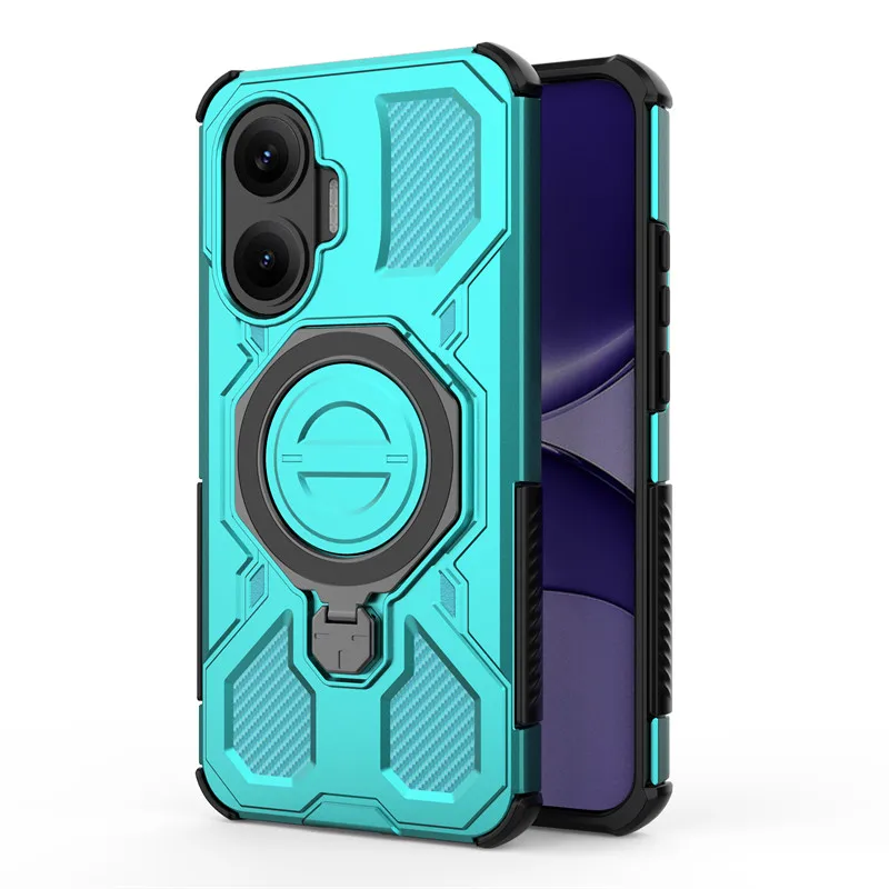 Luxury Magnetic Armor Case - Shockproof Magsafe Wireless Charging Cover