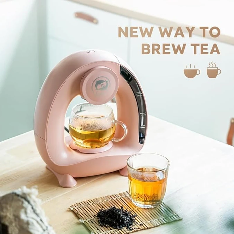 Coffee Maker For K Cup Ground Coffee MINI Q Americano 2 in 1 Mini Brewer/Tea Maker With Filter K CUP Adapter