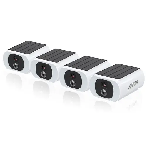 ANRAN 2/3/4 PCS Outdoor Wireless WIFI Camera 2.4G 3MP Battery Solar Security Camera Floodlight Color Night Vision Local Alarm - Image 9