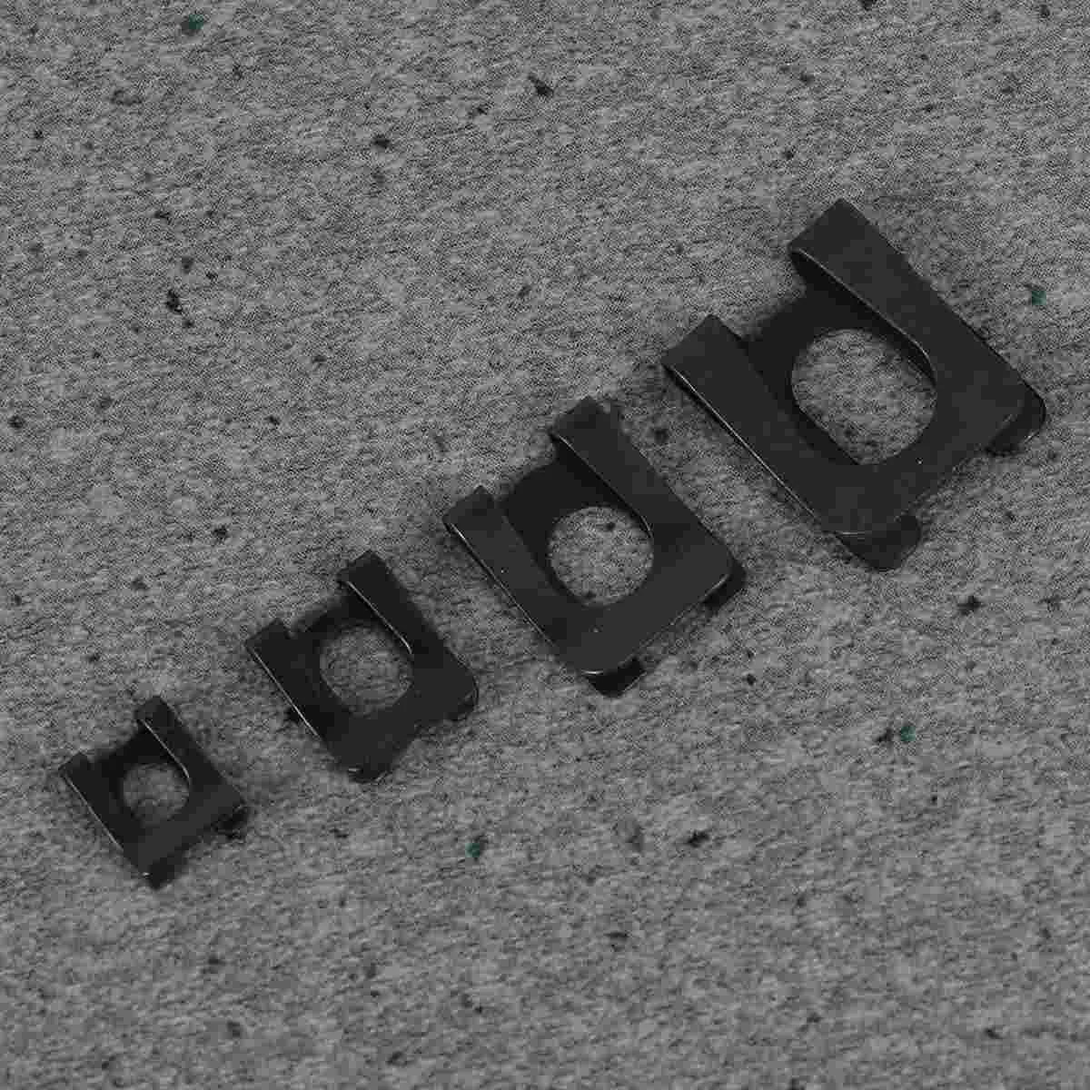 

40 Pcs Locknuts Car Accessories Auto Retainers Securing Clip Fastener Fasteners