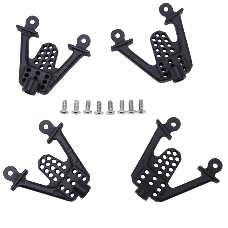 4PCS Rear & Front Shock Mount LIFT Shocks for Axial SCX10 RC Crawler Shock Absorber for 1/10