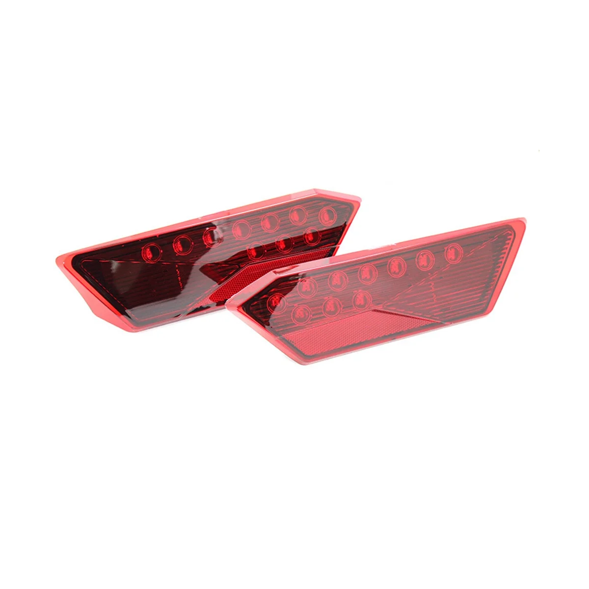 

1 Pair All Terrain Beach Buggy 12V LED Tail Light for Polaris RZR 900 1000 XP XP4 14-16 Brake Light