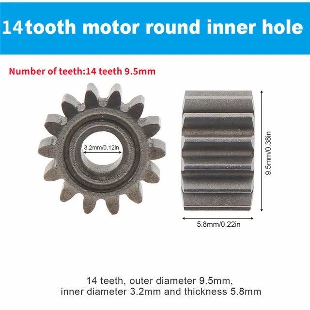 Pignone Anteriore 14 Denti 20mm Per Catena 428 - Compatibile Con ATV, Quad, Pit Bike 50cc-160cc