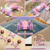 Twist RC Stunt Car With Music Led 2.4G Gesture Radio Remote Control Drift Spray Climbing High Speed Car Toys Gift for Kids Boys 3