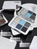 Shedella Six Color Smoked Eye Shadow Plate Purple Glitter Pearl Matte Makeup 3