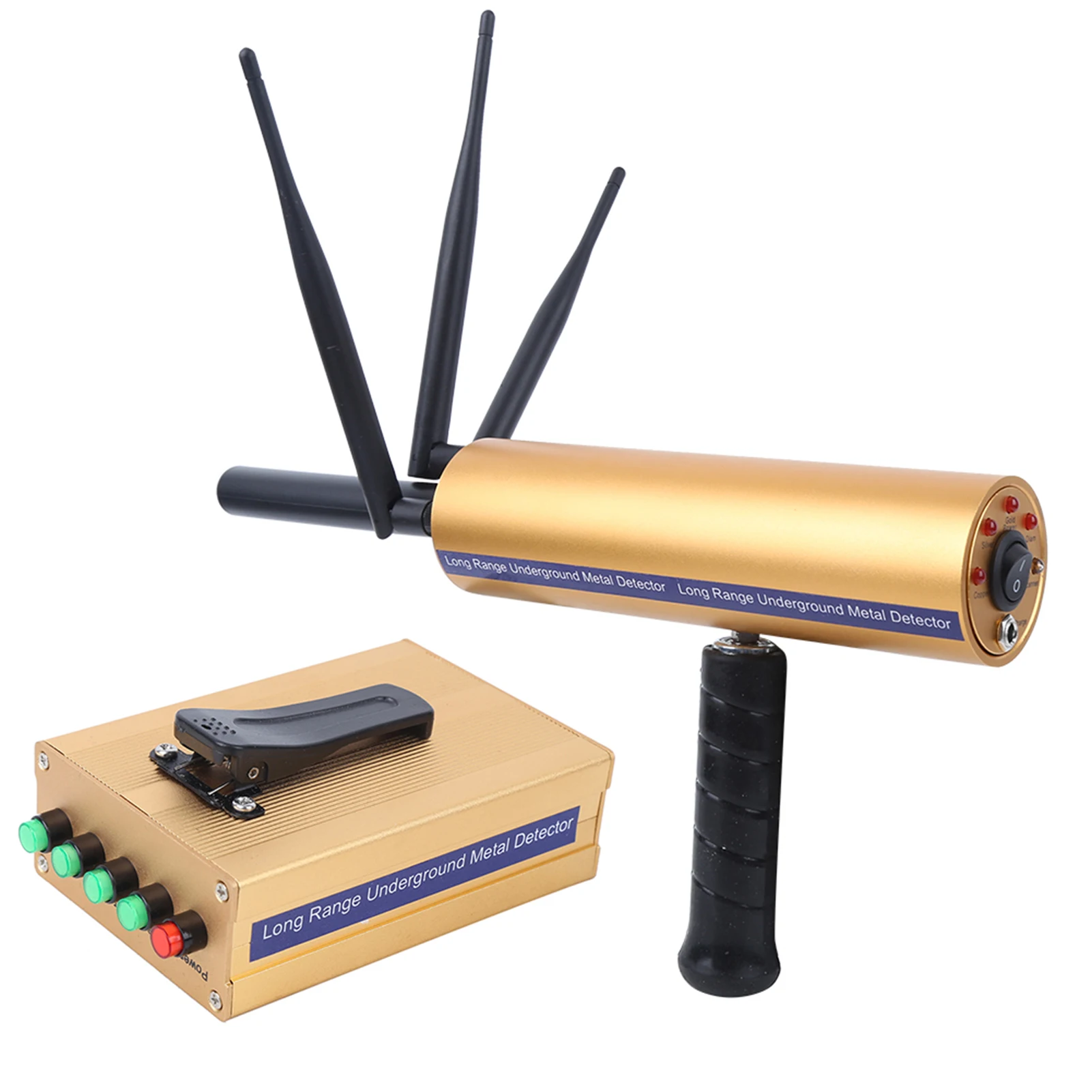 Description Picture 2 of itemAKS Rechargeable Metal Detector Locator Finder Treasure Scanner 1400Meters Underground Metal Detector