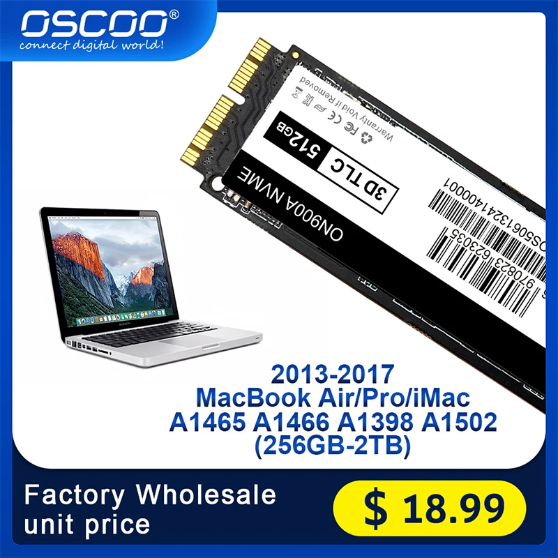 Ssd Portátil para Apple Macbook Pro 2023 Compatível com Macbook Pro A1465 A1466 Mac Air Ssd 20132023 A1502 1tb