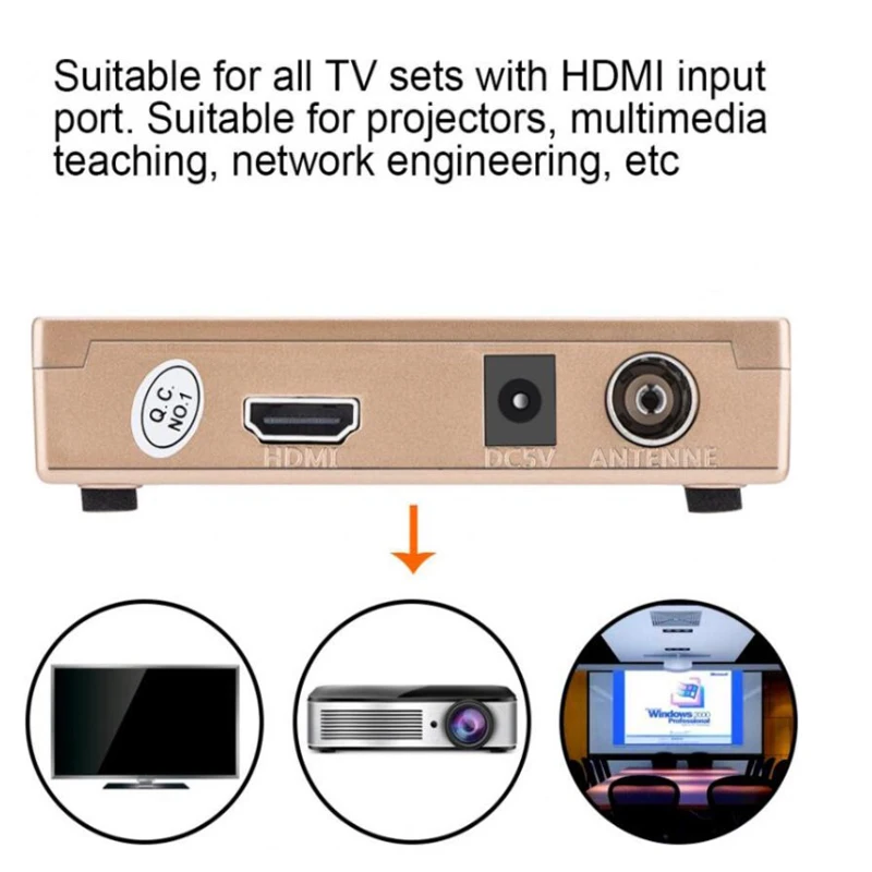 Full Intelligent Digital Signal Selector Receptor de tv Analógico Intelligent Converter Box System rf para Hdmi Compatível - Image 4