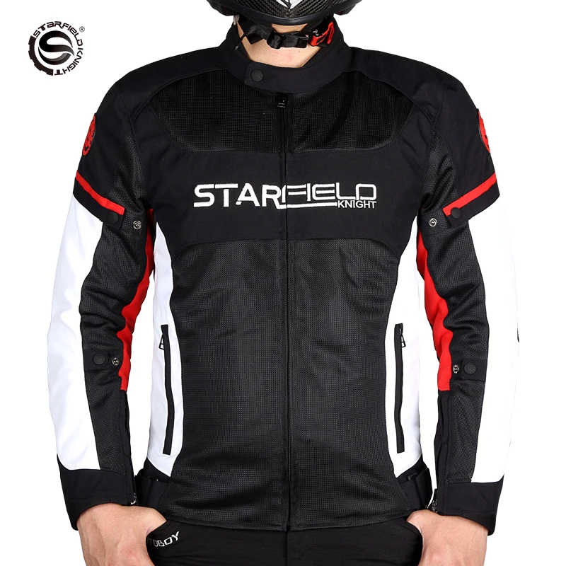 

2021 New Summer Motorcycle Jacket Men Waterproof & Windproof Motocross Jacket Clothing Breathable Mesh Off-road Racing Suits