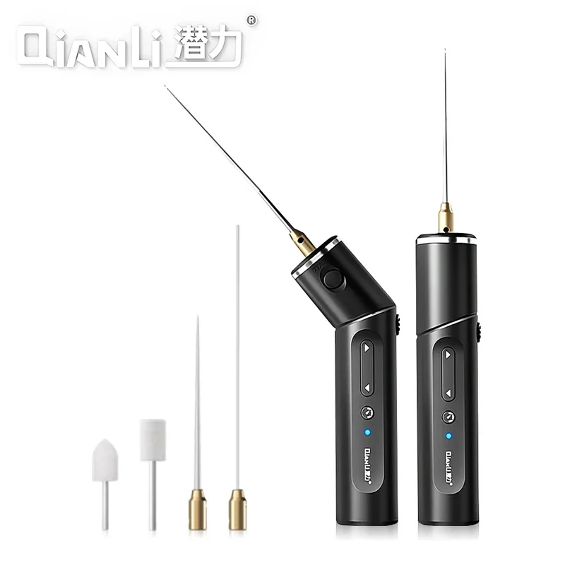 

Qianli Adjustable speed Electric glue remover machine High concentricity With lamp for mobile phone LCD OCA Glue removal tools