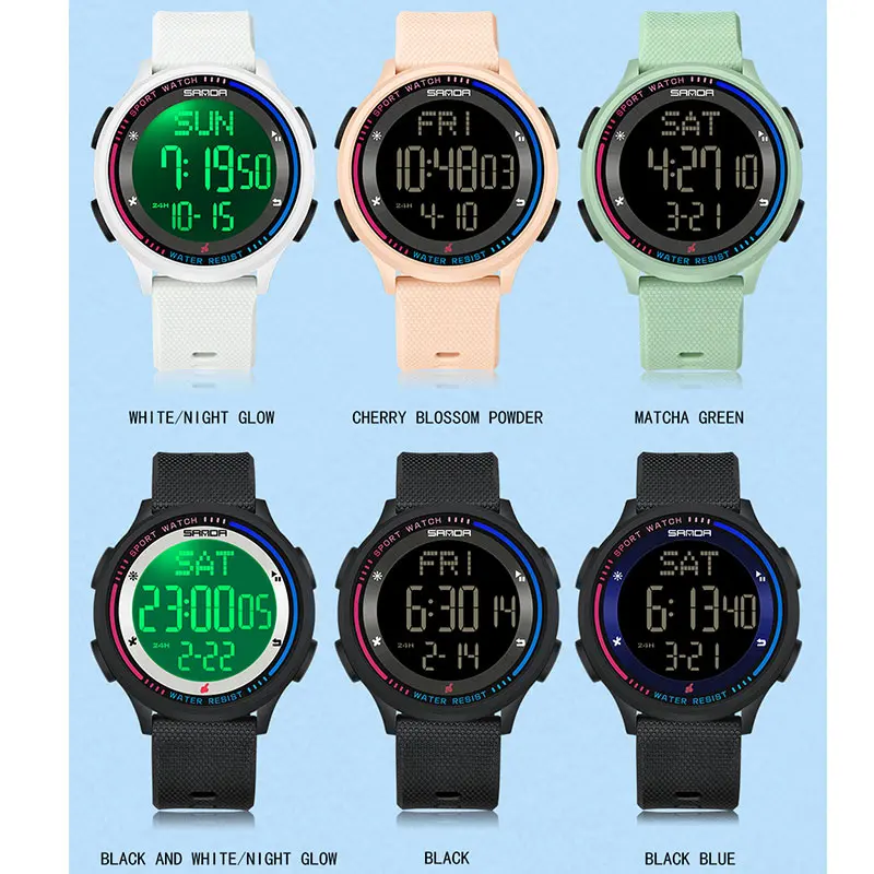 Children's Fashion Sports Watch - Waterproof Digital Stopwatch