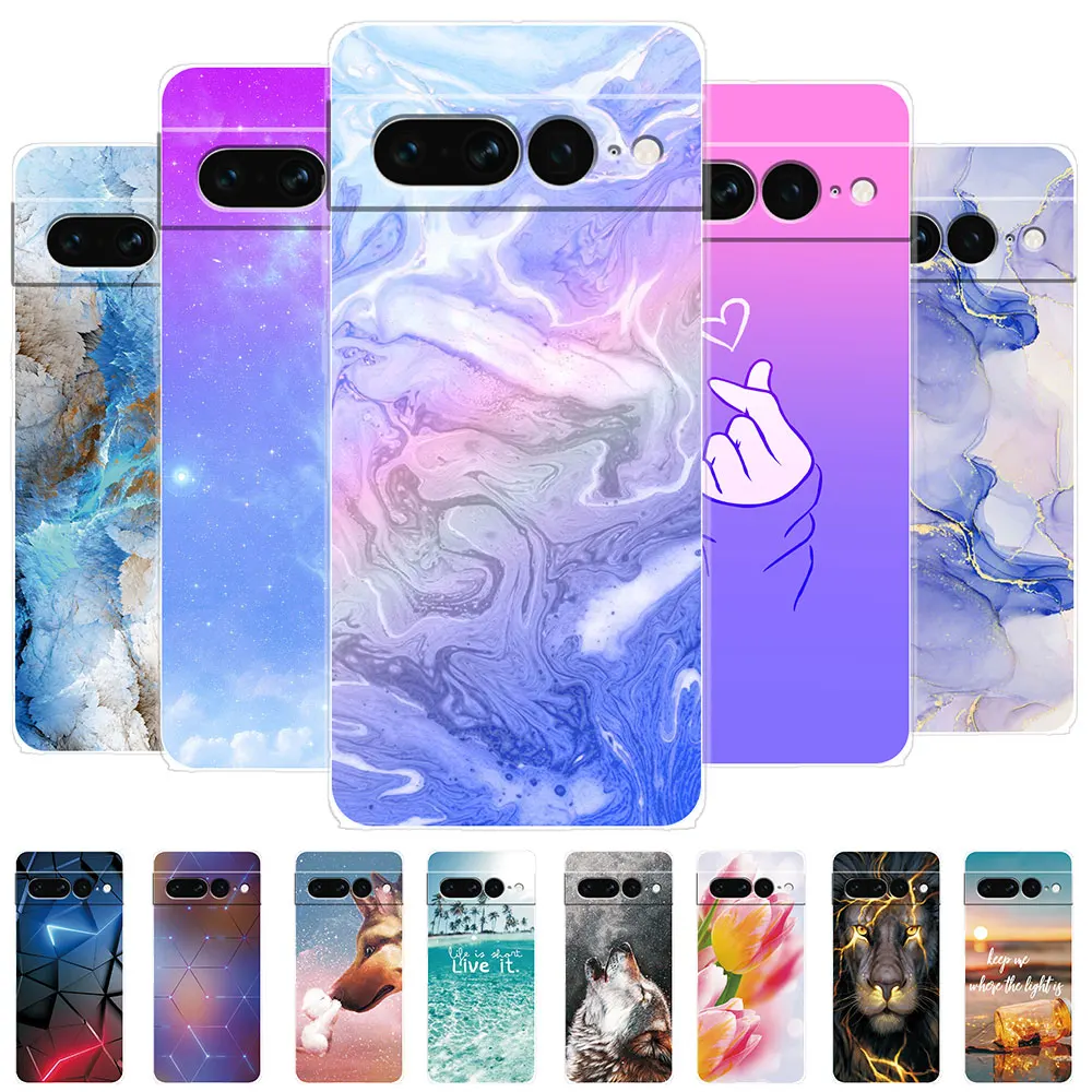 Per Google Pixel 7 Pro 5G Custodia Cover Pixel 7 Cover Posteriore In Silicone Per Cartoni Animati Per Google Pixel 7 7Pro Custodia Protettiva Per Tele