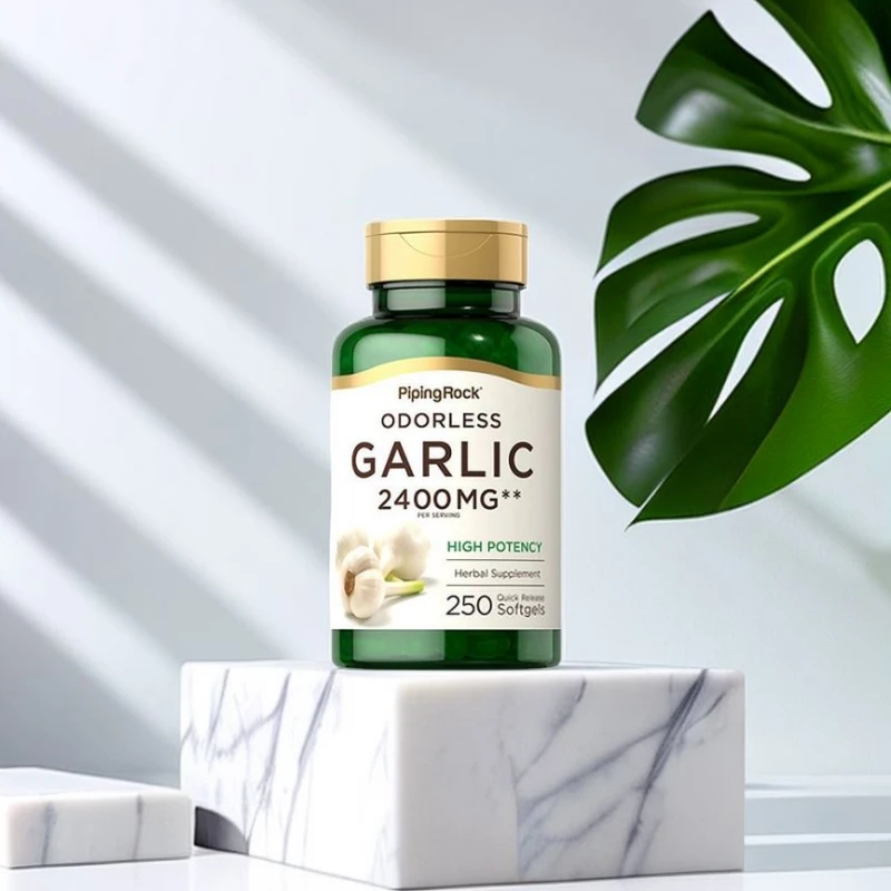 

Garlic Essential Oil Softgels, Garlic Extract, Strengthens Immunity, Resists Cellular Oxidation, Slows Cellular Aging