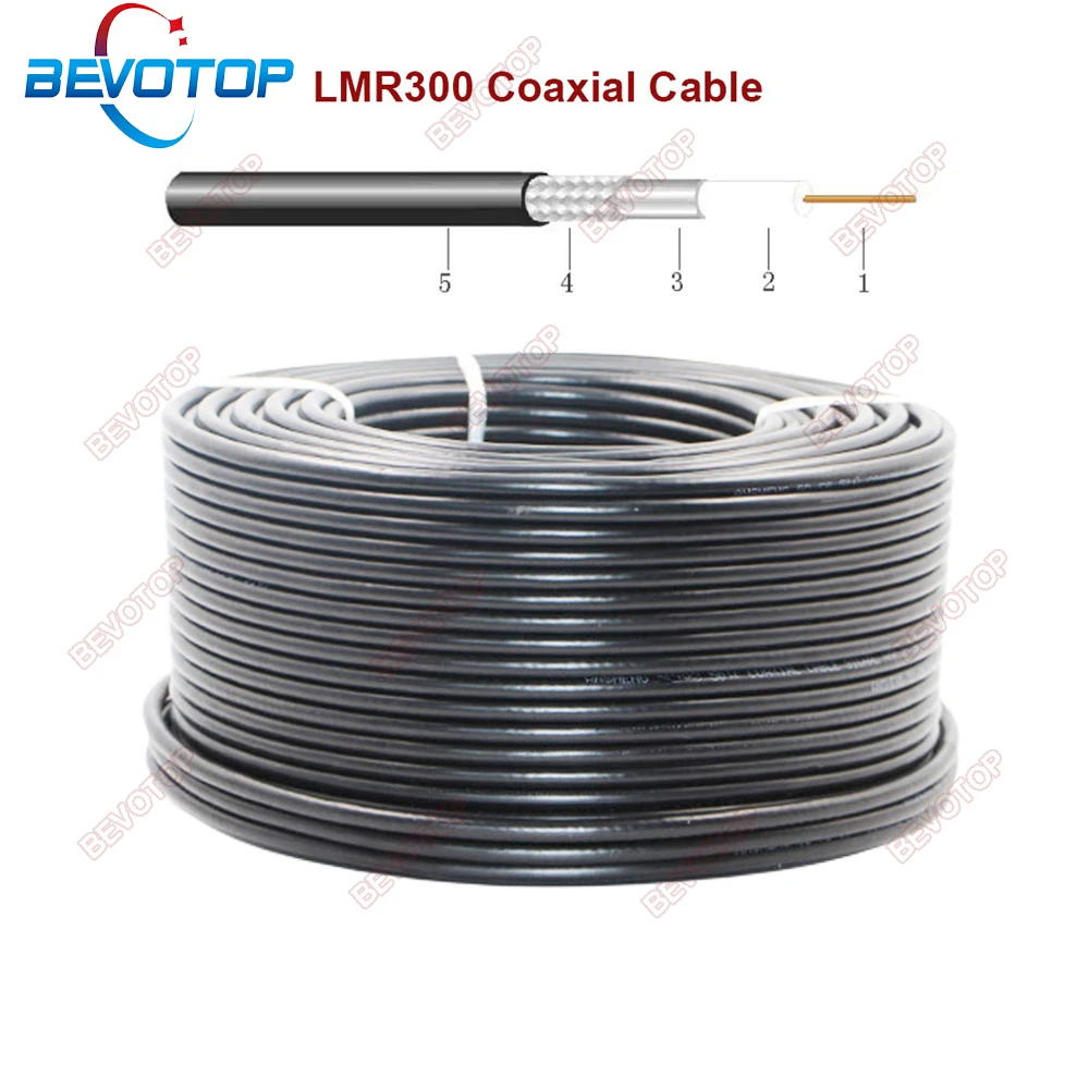 BEVOTOPLMR300CoaxialCableHighQualityLowLoss50Ohm505Pigtail