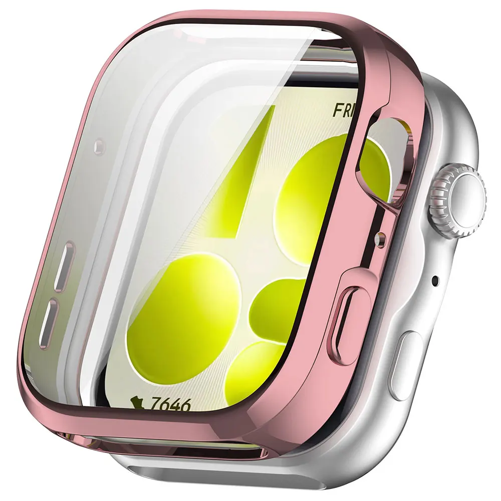 Full Cover TPU Protective Case and Screen Protector Frame for Smartwatch Accessories