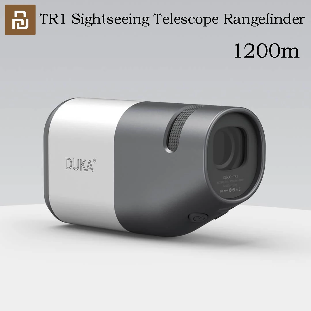 Duka Tr1 Telescopio Turistico Telemetro 6X Ingrandimento Schermo Lcd Misuratore Di Distanza Laser Per Golf Sport Caccia Rilievo Viaggi