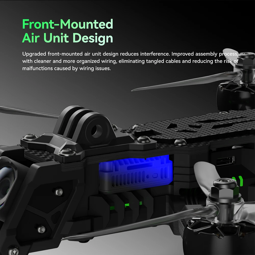 Kit Châssis iFlight Nazgul Evoque F5 V3 DC/X Drone FPV 6mm