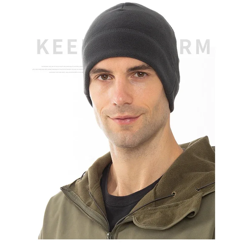 5/1pcs Outdoor Fleece Sports Hat Fishing Cycling Hunting  Tactical Men Women Warm Windproof Winter Camping Hiking Caps