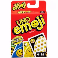 Games UNO: Emojis Card Game Family Funny Entertainment Board Game Fun Poker Playing Cards Kids Toys Gift 1