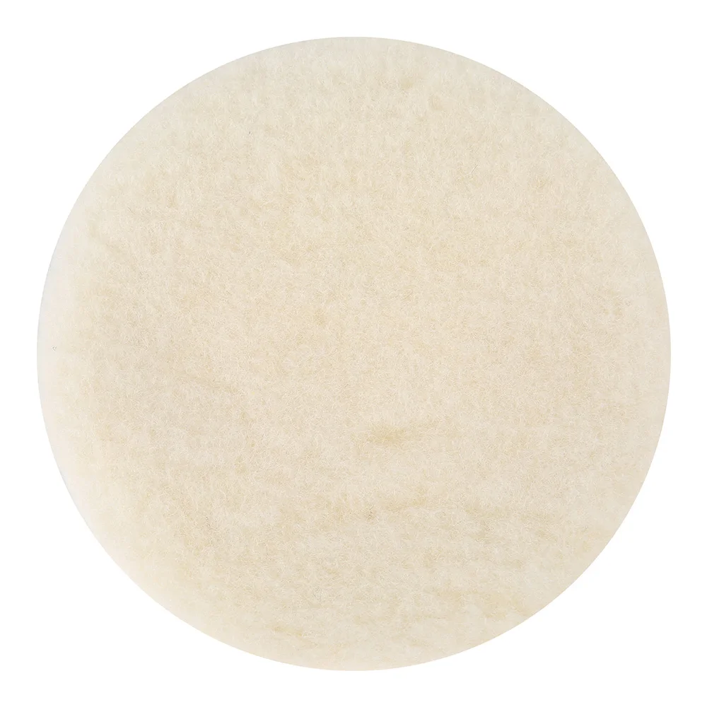 7 Inch Buffing Pads Polishing Bonnet Buffing Polishing Pads Synthetic Lambs Wool Car Bonnet Buffer Polisher Pad for Car Glass 2