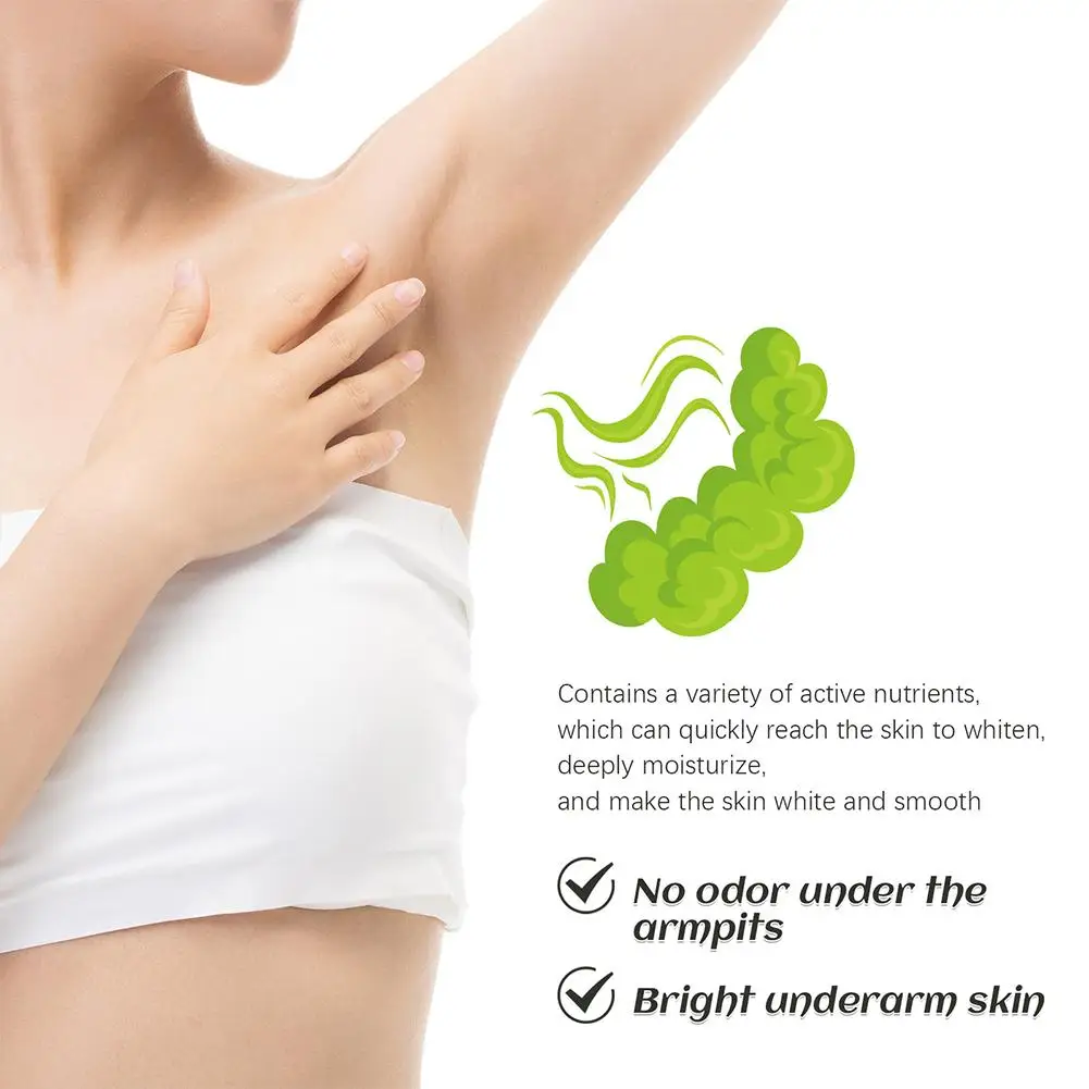 Underarm Whitening Cream Skin Smooth Lightening Cream Deodorant Serum For Underarm Body Intimate Area,Private Parts,Bikini Area 3