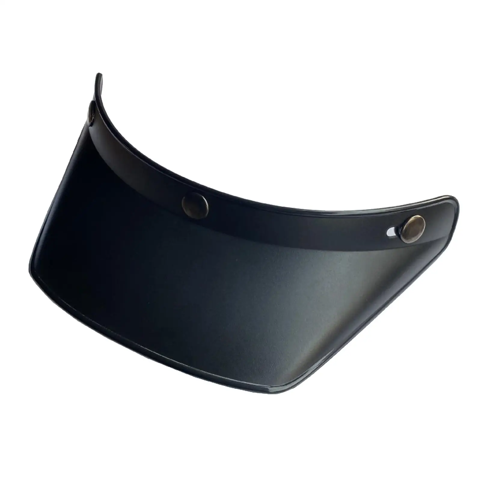 Helmet Visor Lens 3 Snap Button Retro Protector for Motorcycle Helmet