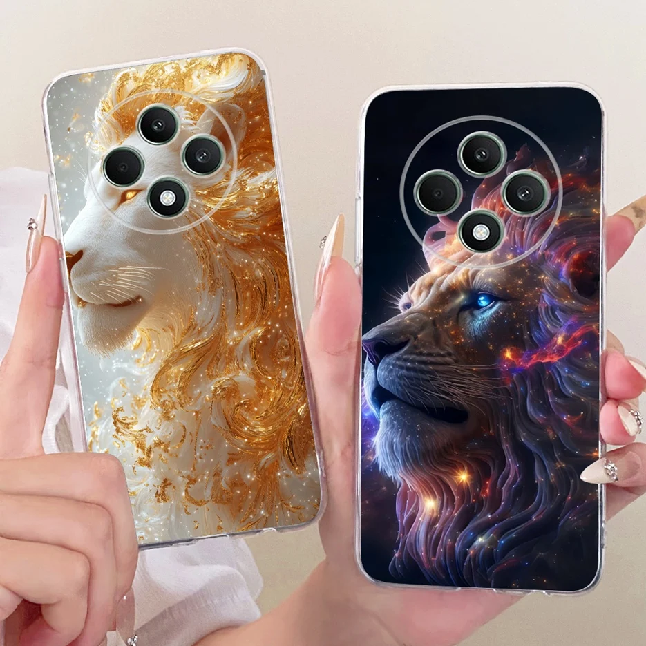Cool Dragon Tiger Painted Soft Silicone Phone Case - Artistic Design Cover