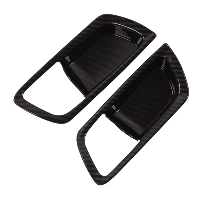 

Для 2015-2018 Toyota ELFA Alpha-ABS черный узор из углеродного волокна внутренняя ручка Передняя