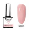 VENALISA Jelly Nude Gel Nail Polish Semi Transparent Gel Polish Construction Gel Spar Cat Eyes Soak off UV LED Gel Nail Manicure 3