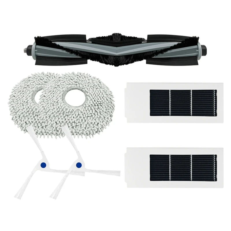 

For Ecovacs Deebot X2/X2 Omni/ X2 Pro Robot Vacuum Cleaner Side Brush Hepa Filter Dust Bag Mop Cloths Parts