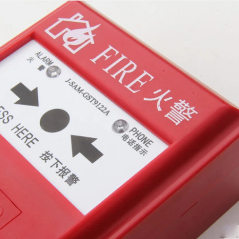J-SAM-GST9122A Manual Fire Alarm Button Quick Response Is Widely Used