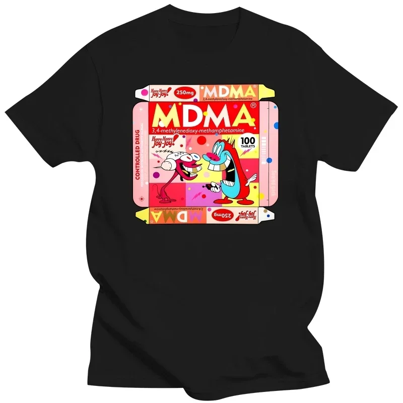 

2024 Hot Sale T Shirt for mens t shirts Mdma Red Delfee Ton Rave Techno Ecstasy Xtcnaax Dj Ghb streetwear anime clothes t shirts