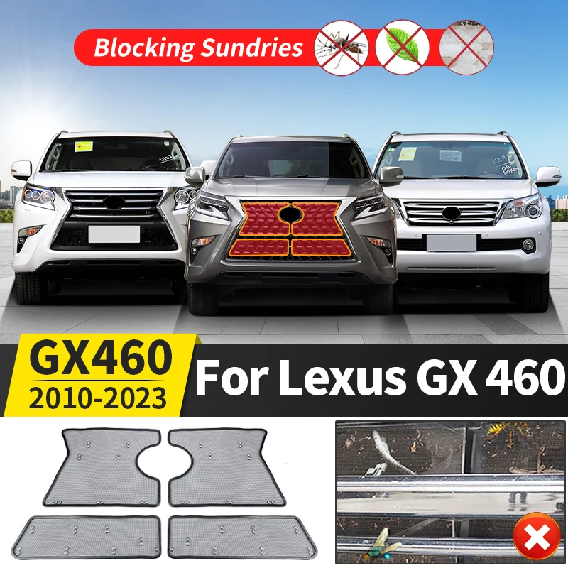 

Для 2010-2022 Lexus GX460 GX400 аксессуары для наружных модификаций передний гриль предотвращает попадание комаров песка 2021 2020