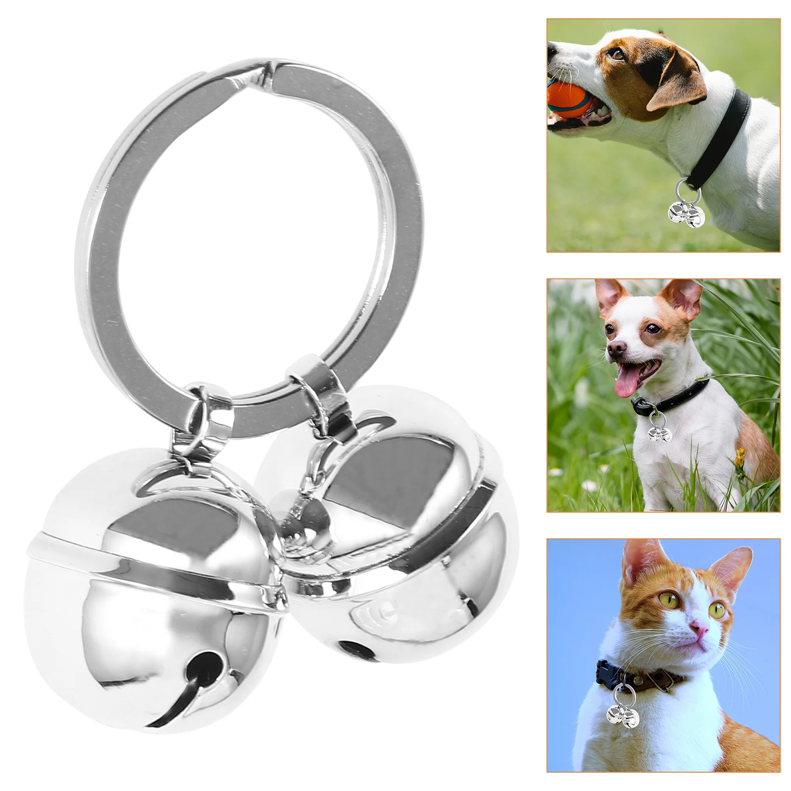 

Pet Collar Bell Crafted Metal Bells Wear-resistant Dog Multi-function Cat Delicate