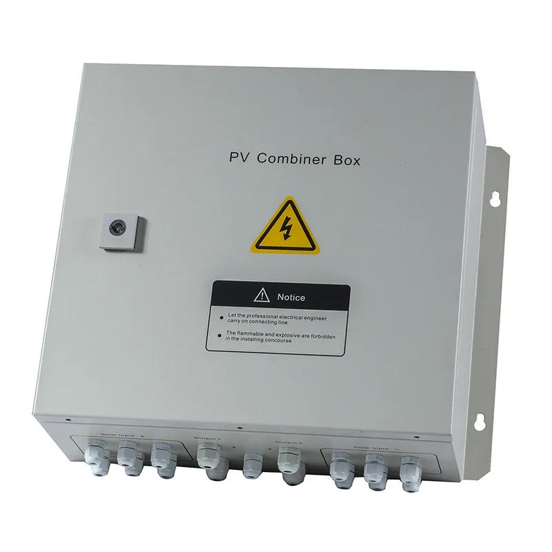 

10a PV IP65 photovoltaic array combiner box overcurrent protection for home