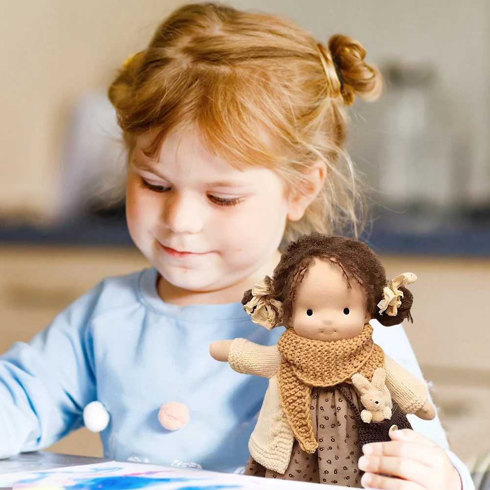 Mini-Weihnachts-Daumenpuppen, niedliche handgefertigte Puppen, einzigartige Kuschelpuppen zum Schlafen, tolles Geburtstagsgeschenk für Kinder_voghion.com