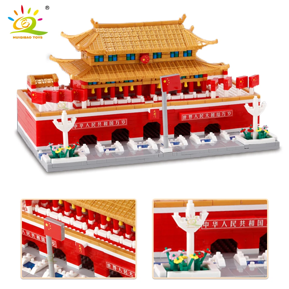 Micro Building Blocks Building Bricks Taj Mahal Building Sets Architecture Model Kit Micro