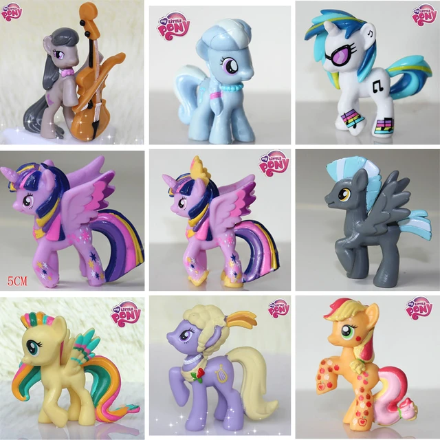 Huelga Leer hecho Figura de acción de My Little Pony, juguete de colección, Twilight Sparkle  Rainbow Dash, miniestatuilla, regalos para niños - AliExpress