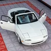 1:32 Mazda MX5 Supercar Alloy Die Cast Toy Car Model Sound and Light Pull Back Toy Collectibles Birthday gift 1
