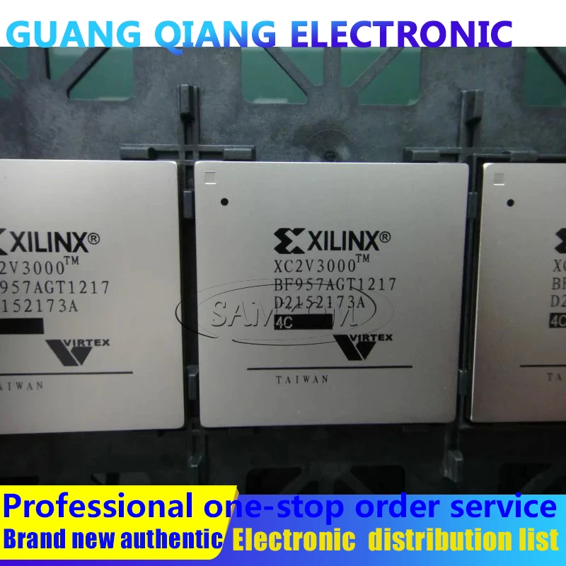 

1 шт XC2V3000-4BF957C IC FPGA 684 I/O 957FCBGA