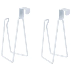 Over The Tank Toilet Paper Holder Stand, Space Saving Hanging Toilet Roll Tissue Holder Stand Storage Dispenser