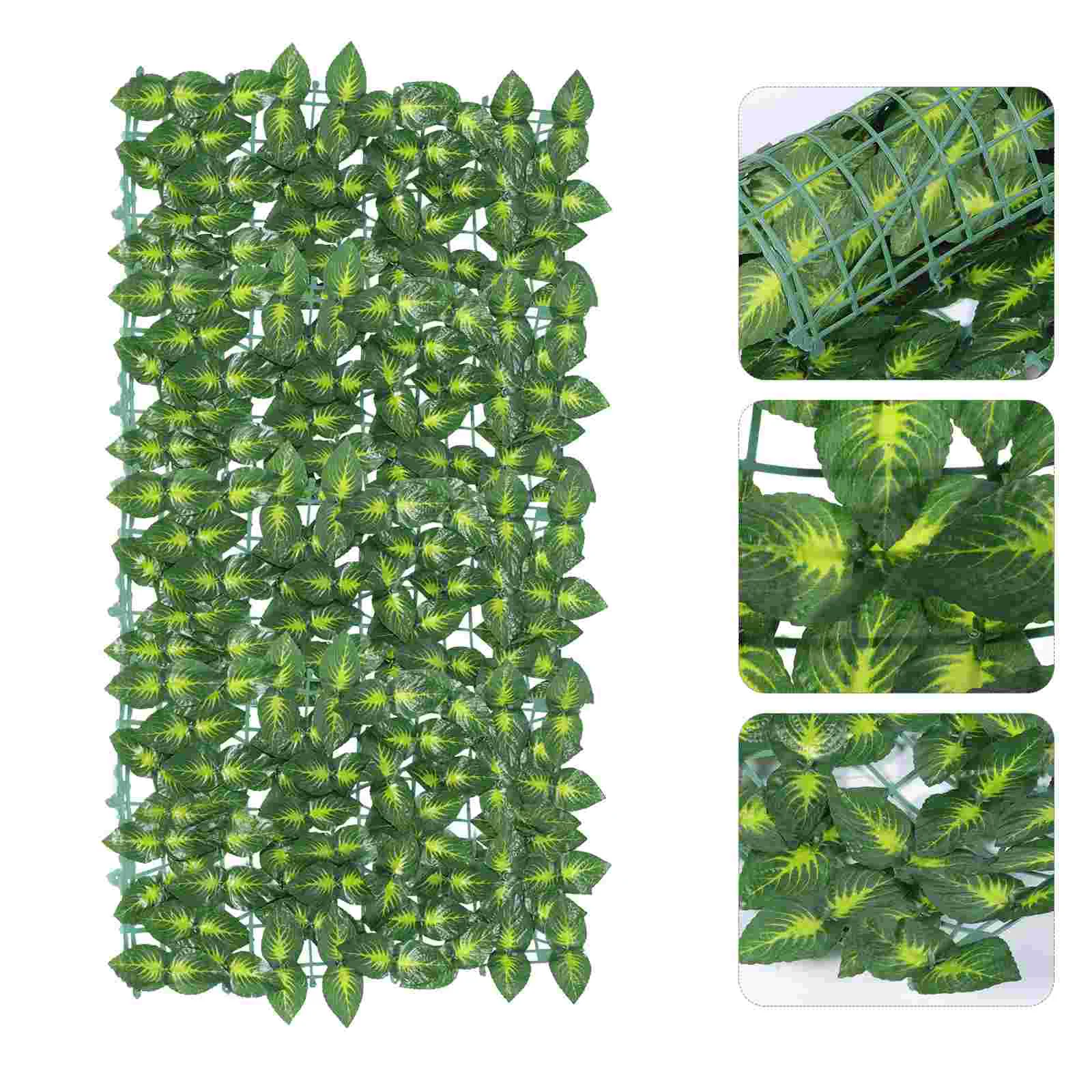 

Artificial Leaf Privacy Fence Fake Leaf Fence Screen Plastic Fence Decor