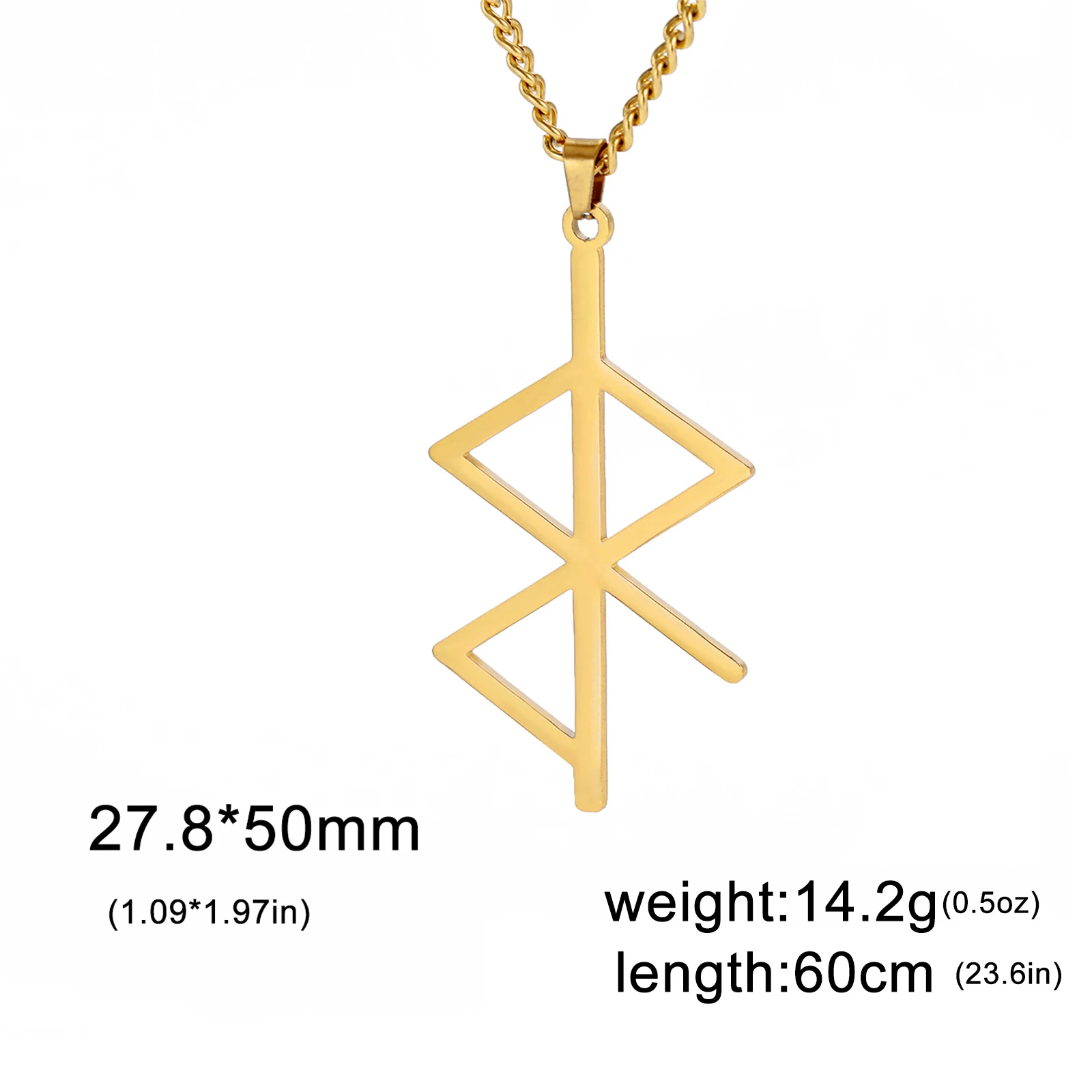 Dawapara runa amuleto para amor e paz pequenos encantos pingente colar de  aço inoxidável nórdico viking runas coleção - AliExpress, image size:1600x1600