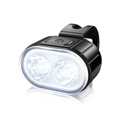 Enhanced LED USB Rechargeable Waterproof Bicycle Safety Light Set (Front 510203)