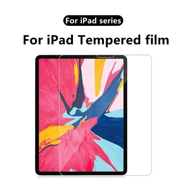 Acheter Protecteur d'écran en verre trempé pour iPad 10.2, 7e, 8e, 9e  génération, 10.2 pouces, 2019, 2020, 2021, nouveau Film de protection pour  iPad 9, 8, 7