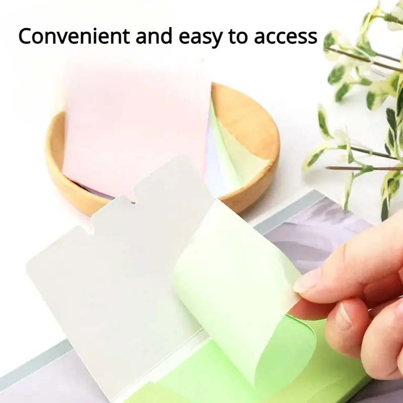 Portable Face Oil Blotting Paper Wipes Pack