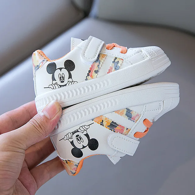 Fashion New Brand Patchwork Baby First Walkers Classic Hot Sales Cute Girls Boys Shoes Lovely Sports Infant Tennis Sneakers 7