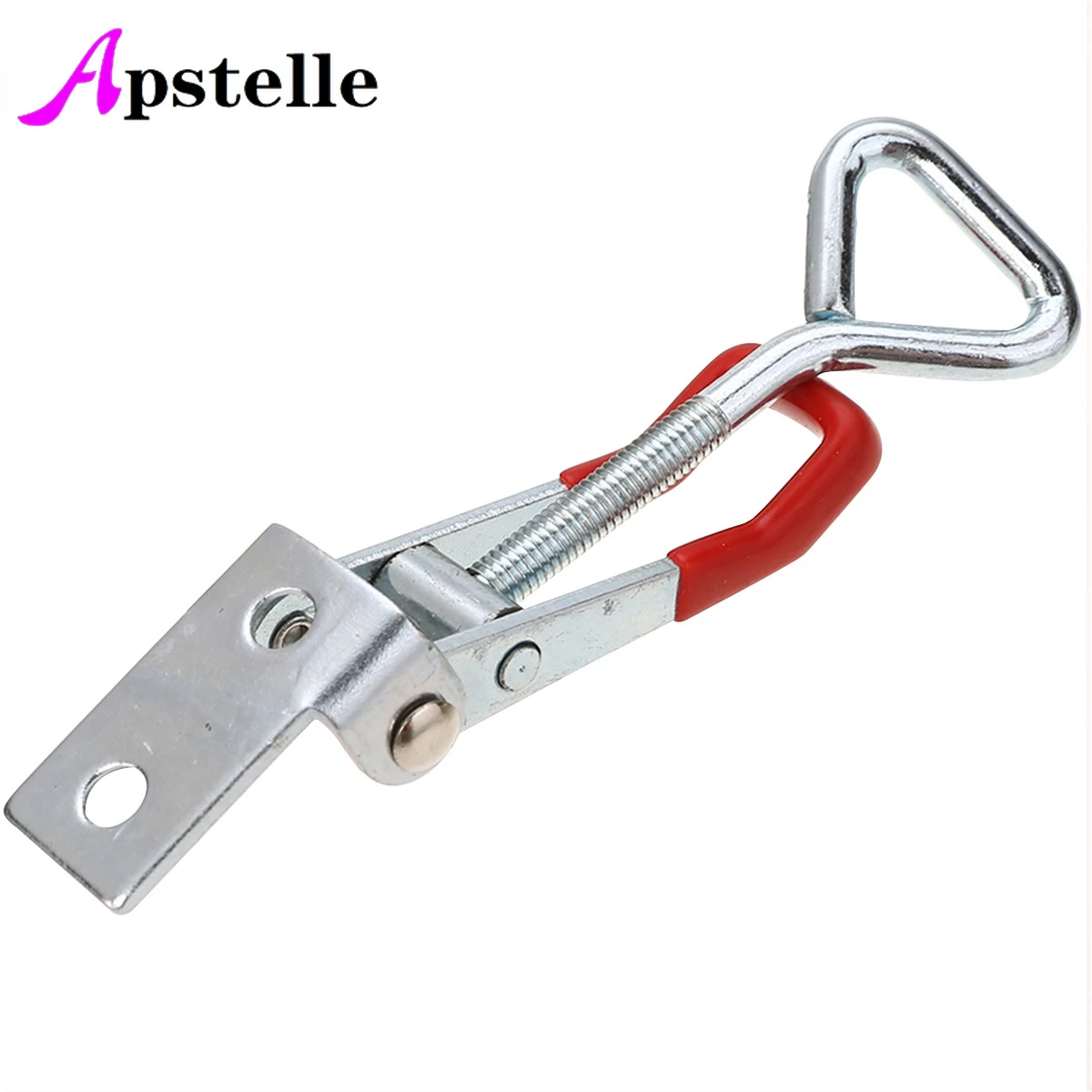 Apstelle 2pcsToggle Latch Catch Toggle Clamp Adjustable Cabinet Boxes Lever Handle Lock Hasp For Sliding Door Furniture Hardware furniture hardware toggle latches