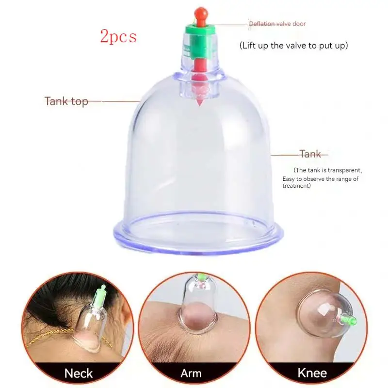 2pcs Vacuum Cupping Professional Dehumidification Tools
