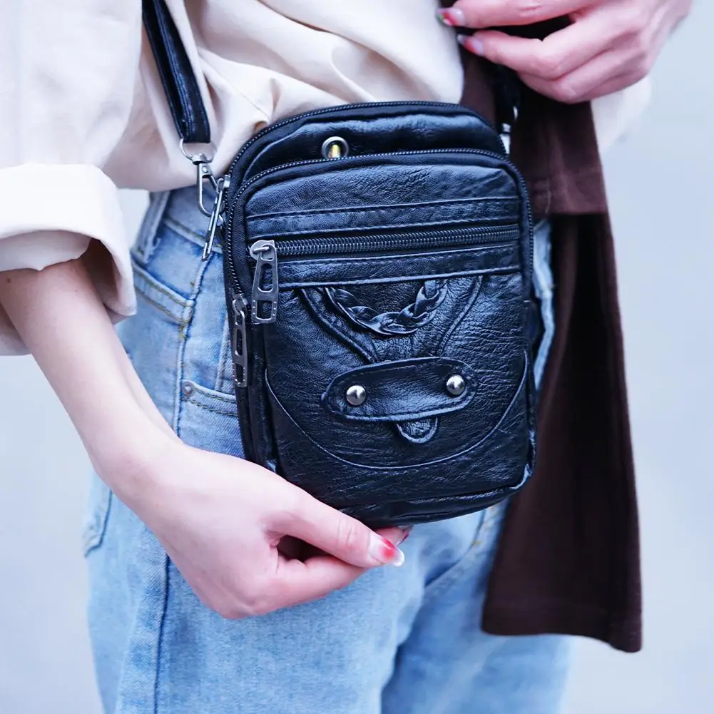 Women Leather Wallet Straps Shoulder Bag Large Mobile Tote With Card Phone Arrival Pockets Bag Holder